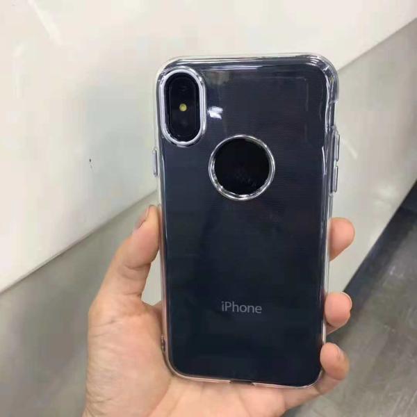 TPU+ABS Color Clear Metallic Button Protective Case Back Cover For IphoneXS IphoneXS MAX IphoneXR Iphone8 Plus Iphone7