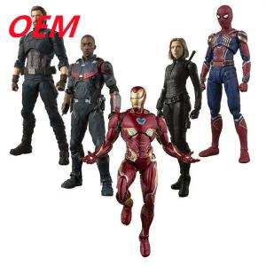 Best OEM factory custom Spiderman action Figures Toy custom Movie Model PVC figure wholesale