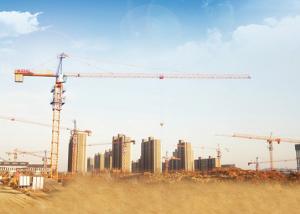 China High Interchangeability 6 Ton 50m Q345B Construction Tower Crane QTZ63 on sale