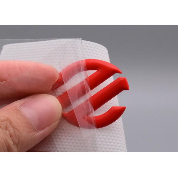 3D Moulded Silicone Heat Transfer Labels Custom Logos For Clothing