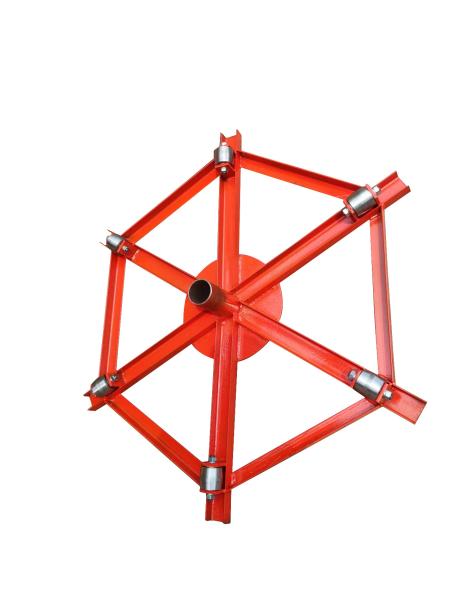 Cheap 70KG Weight Vertical Type Cable Reel Stand With Automatic Rotation Function for sale