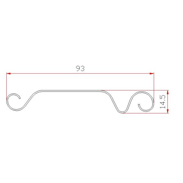 0.27 - 0.4mm Thickness Shutter Door Roll Forming Machine With 1.5mm Tolerance