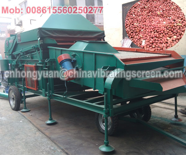 shell dust sieving groundnut seed cleaning machine