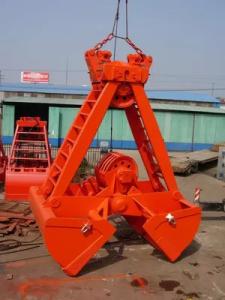 Best 0.5m3 0.6m3 Crane Grab Bucket For Scraps Material Handling Remote Control wholesale