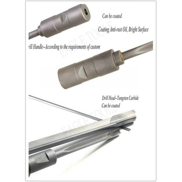Carbide Tip Gun Drills for Deep Hole Drilling