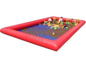 China Giant Inflatable Swimming Pool , Customized Size Kids Blow Up Pool on sale