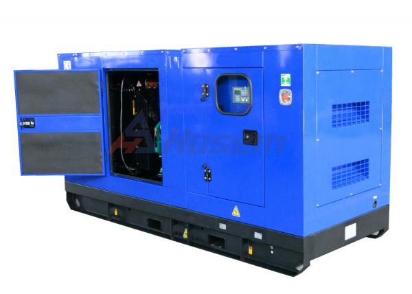 Silent Generator Set Powered by Perkins Diesel Engine 1103A-33G , Rated Output 30kVA Generator Set