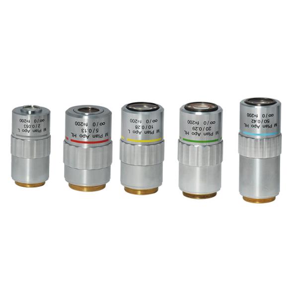 100mm Focal Length Achromatic Objective Lens Infinity Corrected Microscope Objective