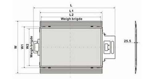 Vehicle Axle & Wheel Weighing Pad IN-1DY