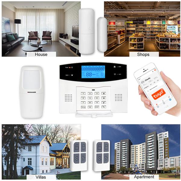 Wi-Fi+GSM+PSTN Alarm System(WL-JT-99AST)