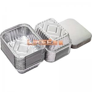Best 6a Catering Aluminium Foil Food Container Take Away Box With Lids wholesale