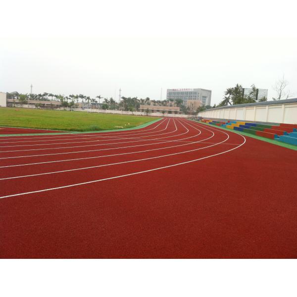 IAAF Synthetic Rubber Flooring Tough Elastic Buffer Layer