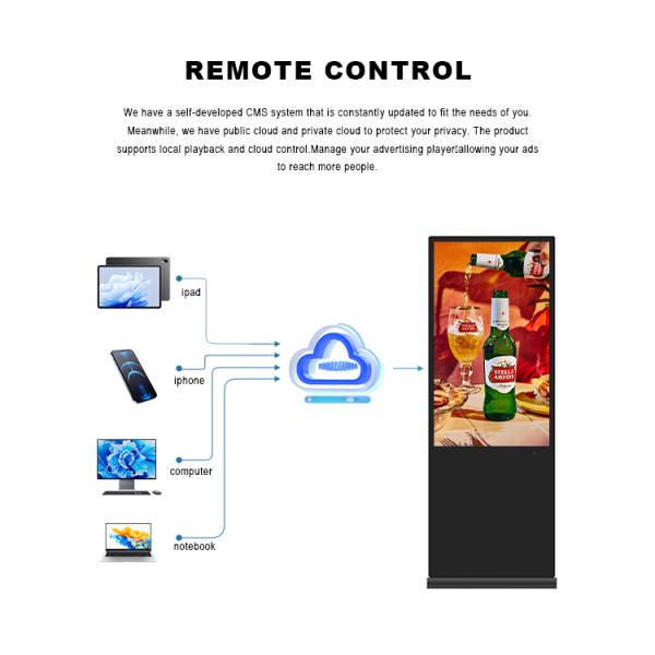 Qunmao 2K Resolution Android OS Touch Screen Digital Signage for K12 Universities and Interactive Displays