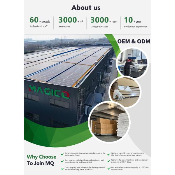 Easy Installation Polyester Fiber Acoustic LED Pendant Light for Living Room