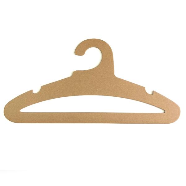 Cheap Custom Printed Cardboard Clothes Hangers 3mm Eco Friendly for sale