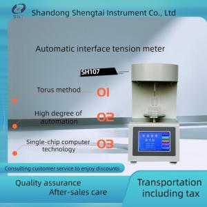 China Single - Chip Interfacial Tension Meter Adopts Microprocessor Technology ISO 6295-1983 on sale