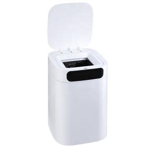 Best 17.5L Rectangular Self Sealing and Self-Changing Smart Trash Can Infrared Sensor Garbage Bin Kitchen Waste Disposal Bin wholesale