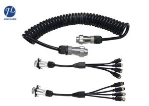 Best Vehicle CCTV Security Camera Extension Cable With 7 Pin Heavy Duty Connectors wholesale
