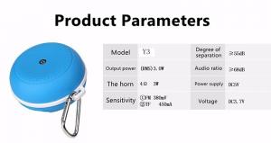 Best Waterproof Wireless Bluetooth Speakers , Mini Portable Wireless Speaker For Outdoor Sport wholesale