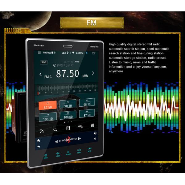 Universal 9.5 Inch Touch Screen Multimedia IPS 2 Din Android Car Radio Stereo DVD Player Carply Auto Electronics