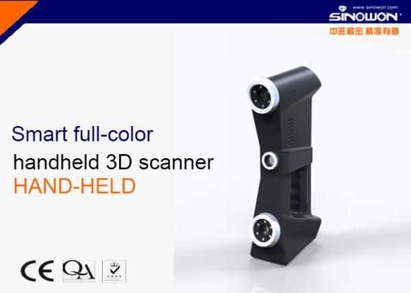 Cheap Easy Operation Smart Full-Color Handheld 3D Laser Scanner With 550,000 Measure/S for sale