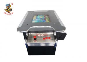 China 4 Player Arcade Cabinet Tabletop Arcade Game Machines With Stainless Steel Control Panel on sale
