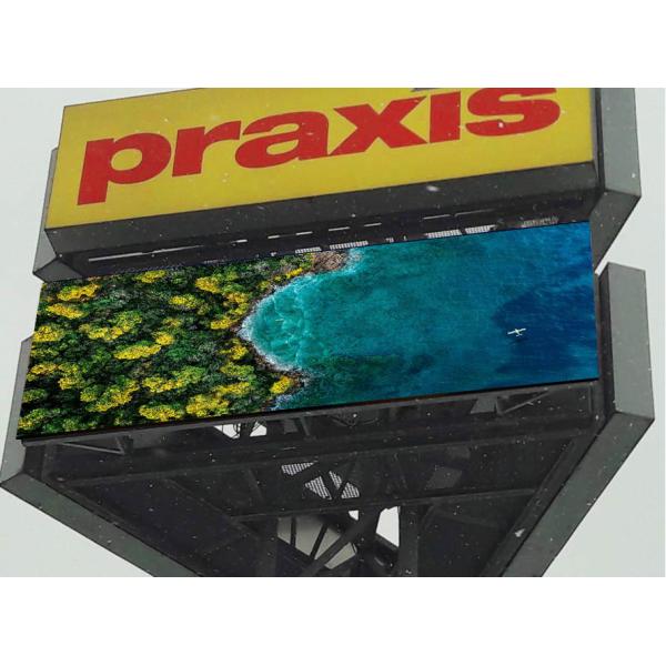 High Definition P4 Led Display Screen For Advertising Low Power Consumption