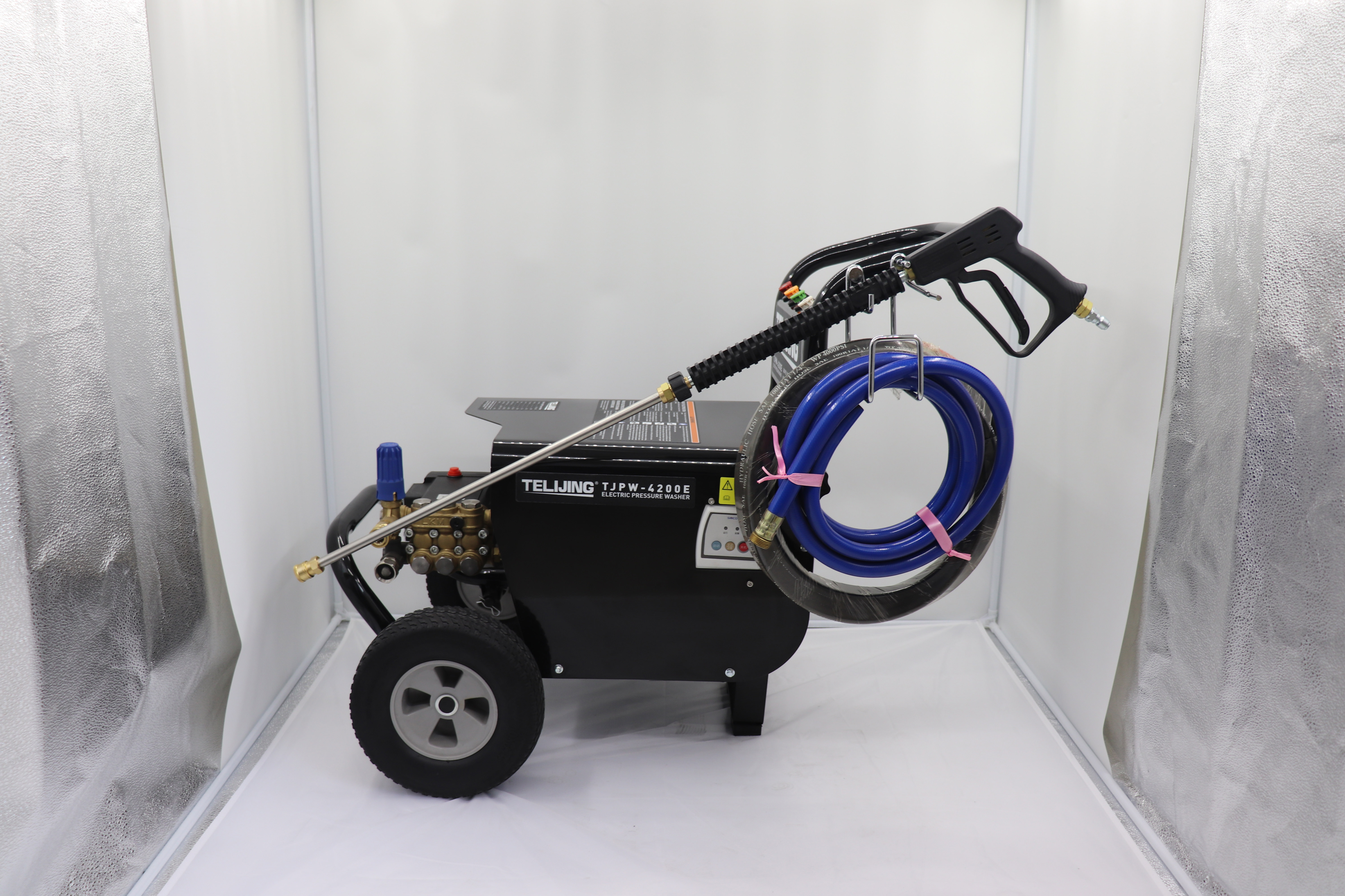 1500PSI / 100bar 60 Triplex Pump Electric Water Jet Cleaner for HIGH PRESSURE CLEANER