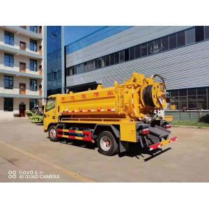 China Convertible 5000L Street Vacuum Sewage Suction Trucks on sale