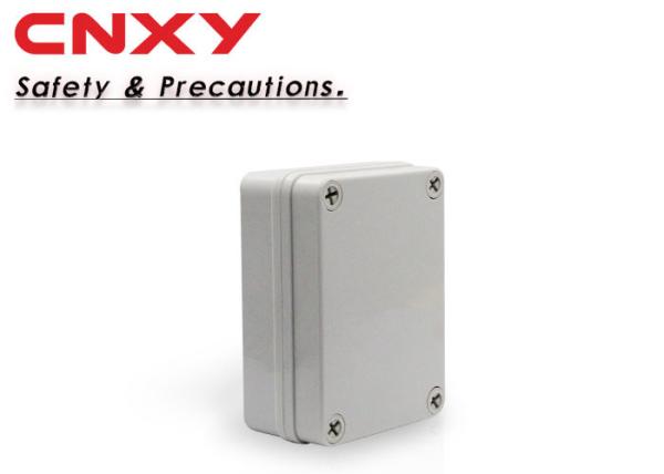 Cheap Small Connector Rectangular Junction Box Logo Printed Corrosion Resistance for sale