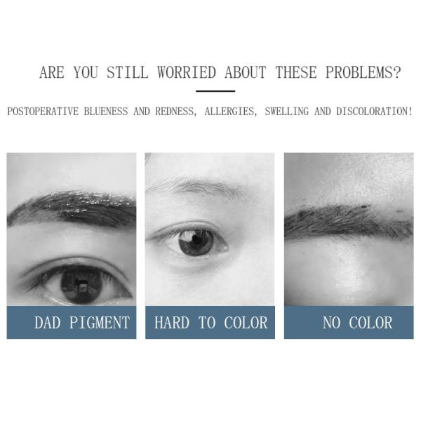 OEM Big Bottle Tattoo Pigment Ink Permanent Makeup For Eyelines Lip
