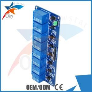 China 5V / 9V / 12V / 24V 8 Channel Relay Module for Arduino , arduino relay module on sale
