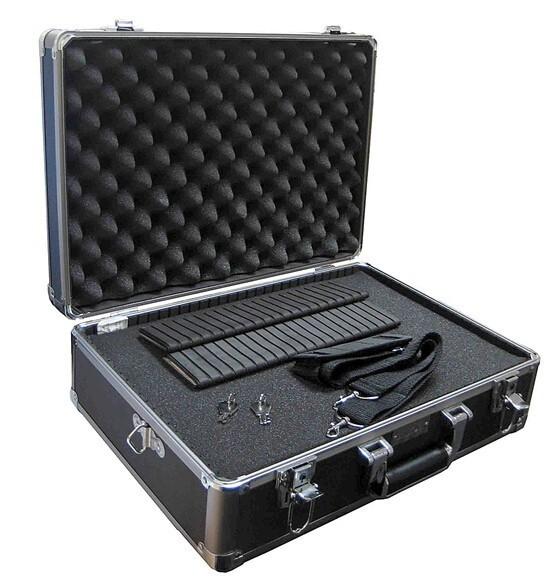 Cheap Security Aluminium Laptop Briefcase Case , Laptop Computer Travel Case for sale
