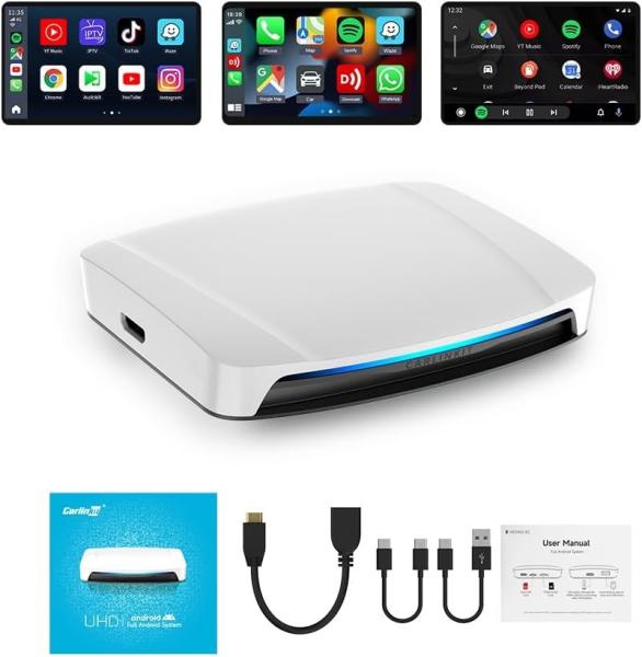 Cheap Wireless Adapter Carplay And Andriod Auto To Youtube Netflix  Magicbox For Android 13 Car Play TBox UHD Android Auto Box SDM660 4G 64Gb for sale