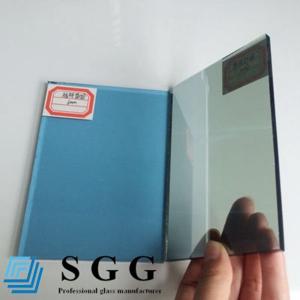 Best Top quality 6mm light blue reflective glass sheet wholesale