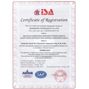 Shenzhen Tengshengda ELECTRIC CO., LTD. Certifications