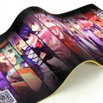 Full Color Custom Imprint Promotional Mouse Pad Mat With Nature Rubber Material
