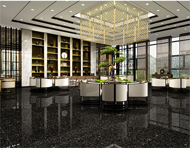 Interior Polished Porcelain Floor Tiles 600*600mm Double Layer