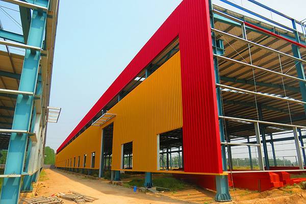 Hot Rolled H Shaped Steel Structure Building For Logistics Warehouses