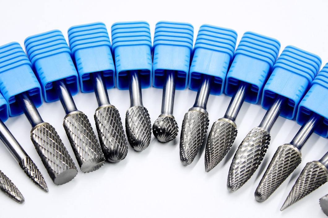 Double Cut Tungsten Carbide Rotary Burrs Set