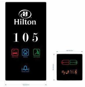China Wireless Hotel Electronic Door Number System Manufacturer From CHINA on sale