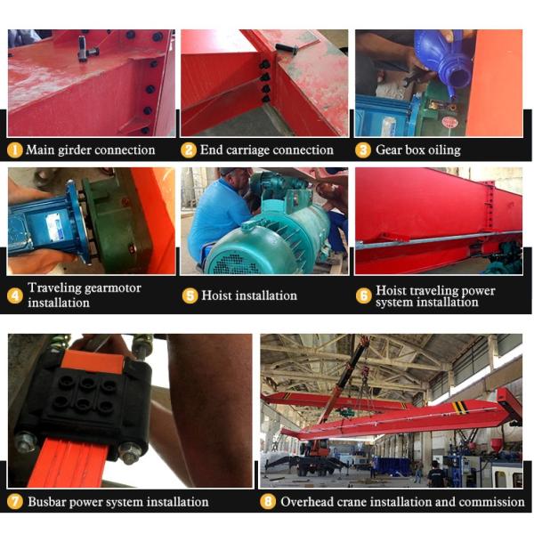 High Stability 200 Ton Overhead Travelling Crane Mining Enterprises