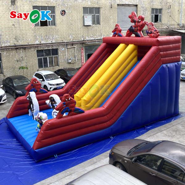 Commercial Colorful Inflatable Bounce House & Slide Combo for Kids and Adults Outdoor PVC Bouncy Castle