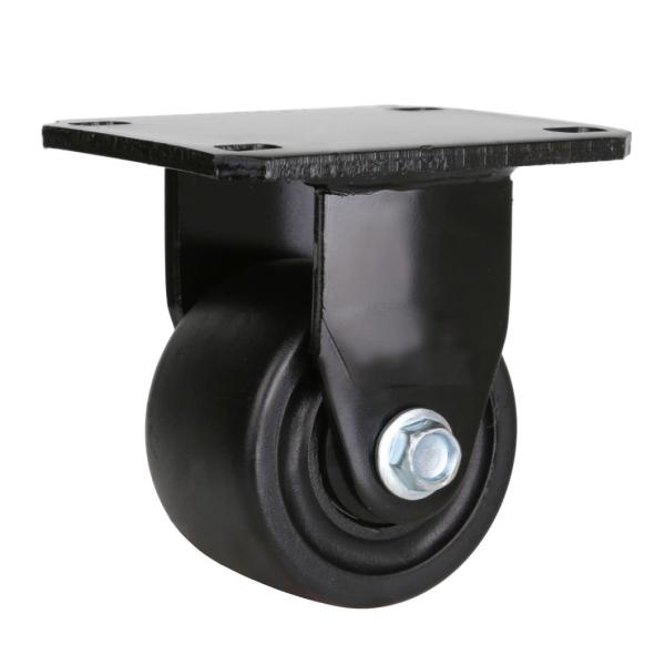 Heavy Duty Black Low Gravity 3inch 4inch 600kg Castor