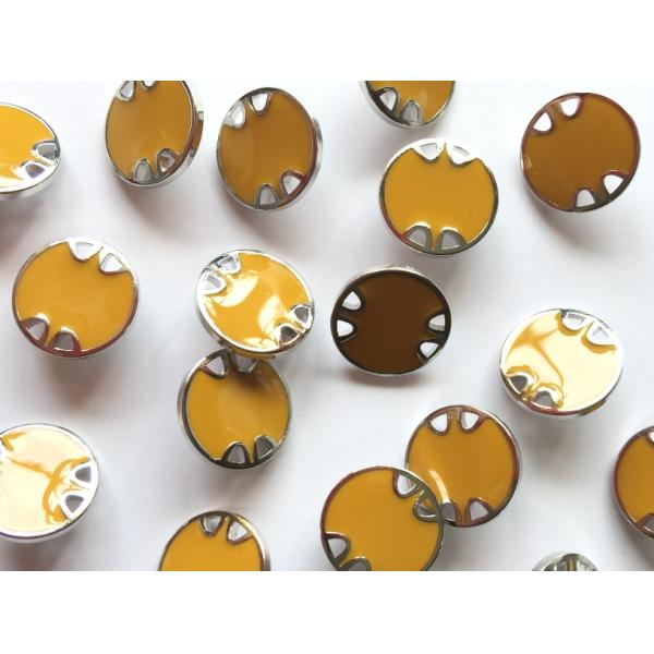 Multipurpose Decorative Clothing Buttons Shank Button Epoxy Color