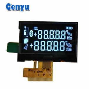 COG FPC VA LCD Segment Display White On Black SPI Interface For Rangefinder