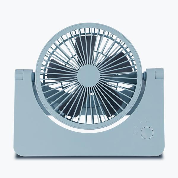 Cheap Big Airflow USB Rechargeable Mini Fan , Multi Speed Mini Rechargeable Table Fan for sale