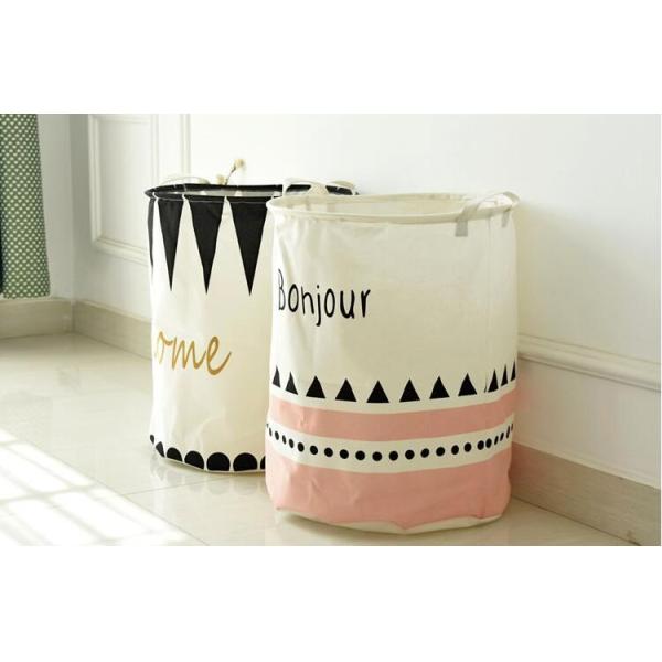 40*50cm 35*45cm Collapsible Laundry Hamper Box With Wire