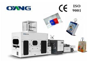 Best 380 V Non Woven Box Bag Making Machine With Handle Attached / Loop Handle wholesale