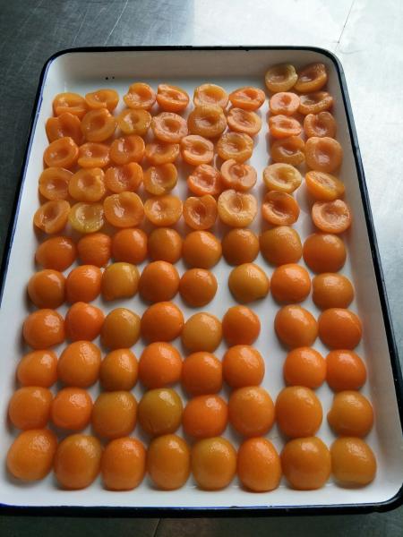 Cheap Canned Fruit Canned Apricots Halves In Light Syrup With Private Brand